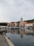 SX27534 Church reflected in Port-Vendres Harbour.jpg